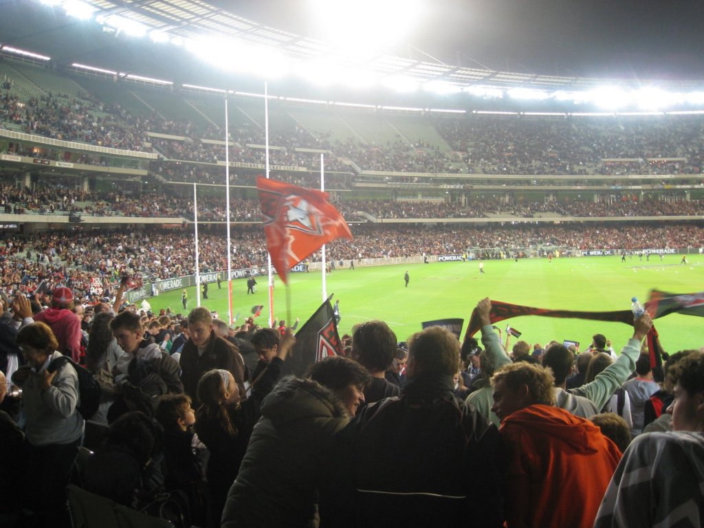 2008: Footy at the G (Melbourne,&nbsp;Australia)